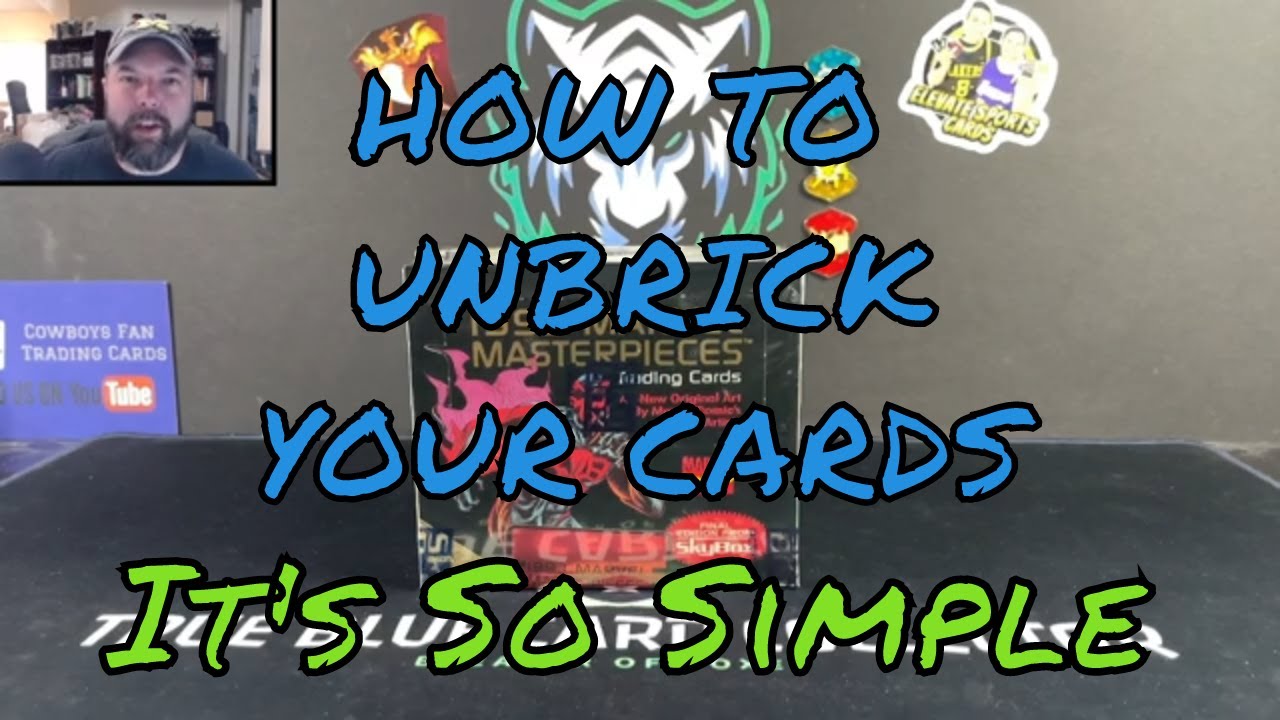 How to Unbrick Trading Cards | 1993 Marvel Masterpieces