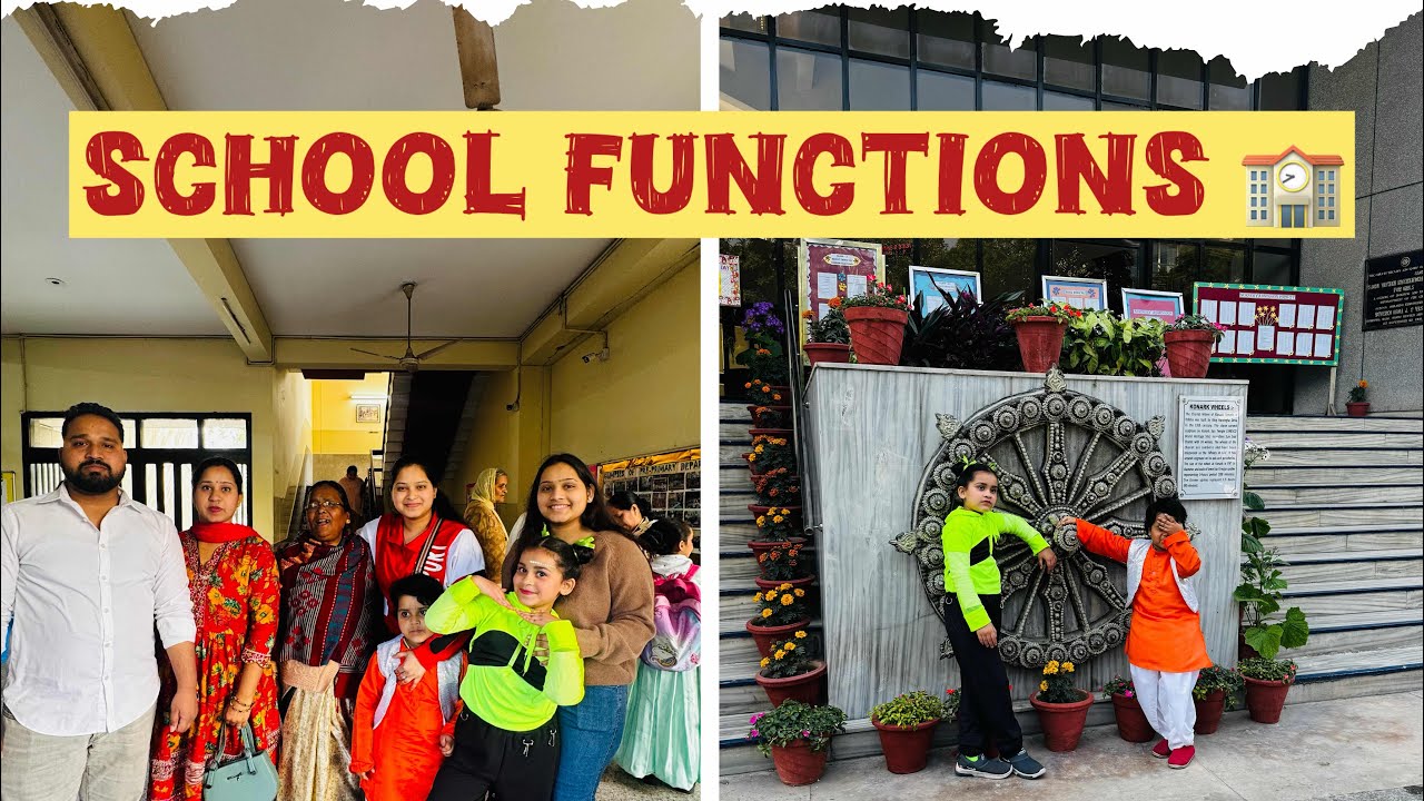 Bacho ke school me functions 🏫 || mahu ka make up🥰|| #bache #masti 