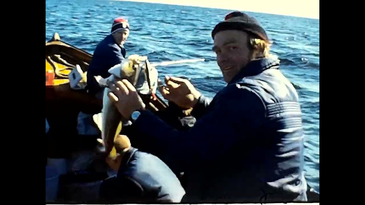 Torskfiske Västervik 8 september 1976