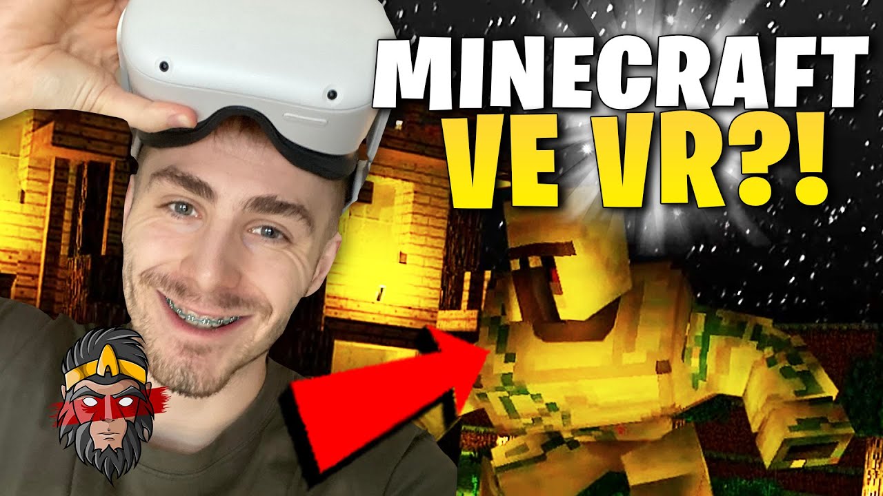 PRVNÍ MINECRAFT ZOMBIES VE VR!!