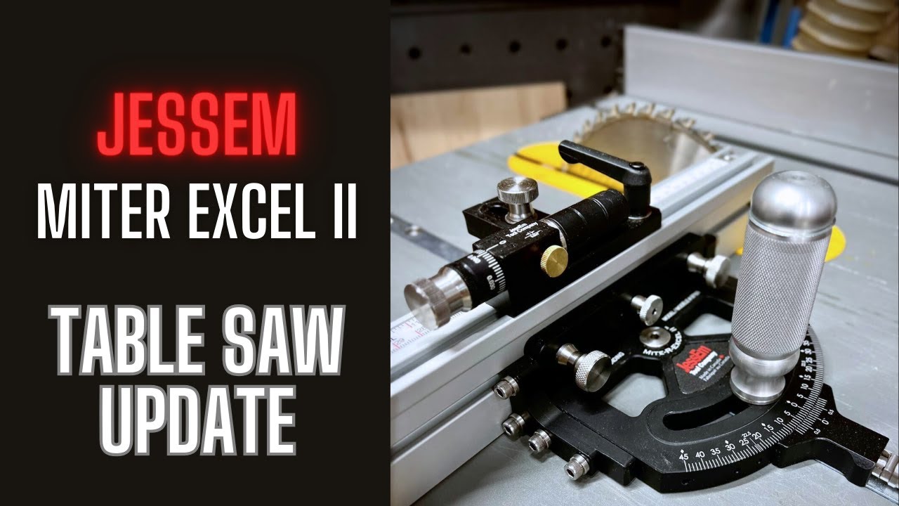 НОВЫЙ УГЛОВОЙ ИЗМЕРИТЕЛЬ ДЛЯ МОЕЙ НАСТОЛЬНОЙ ПИЛЫ JESSEM EXCEL 2