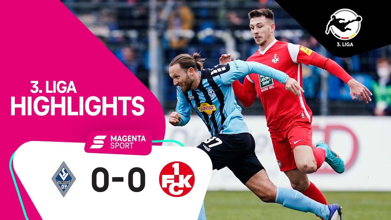 SV Waldhof Mannheim - 1. FC Kaiserslautern | Highlights 3. Liga 21/22