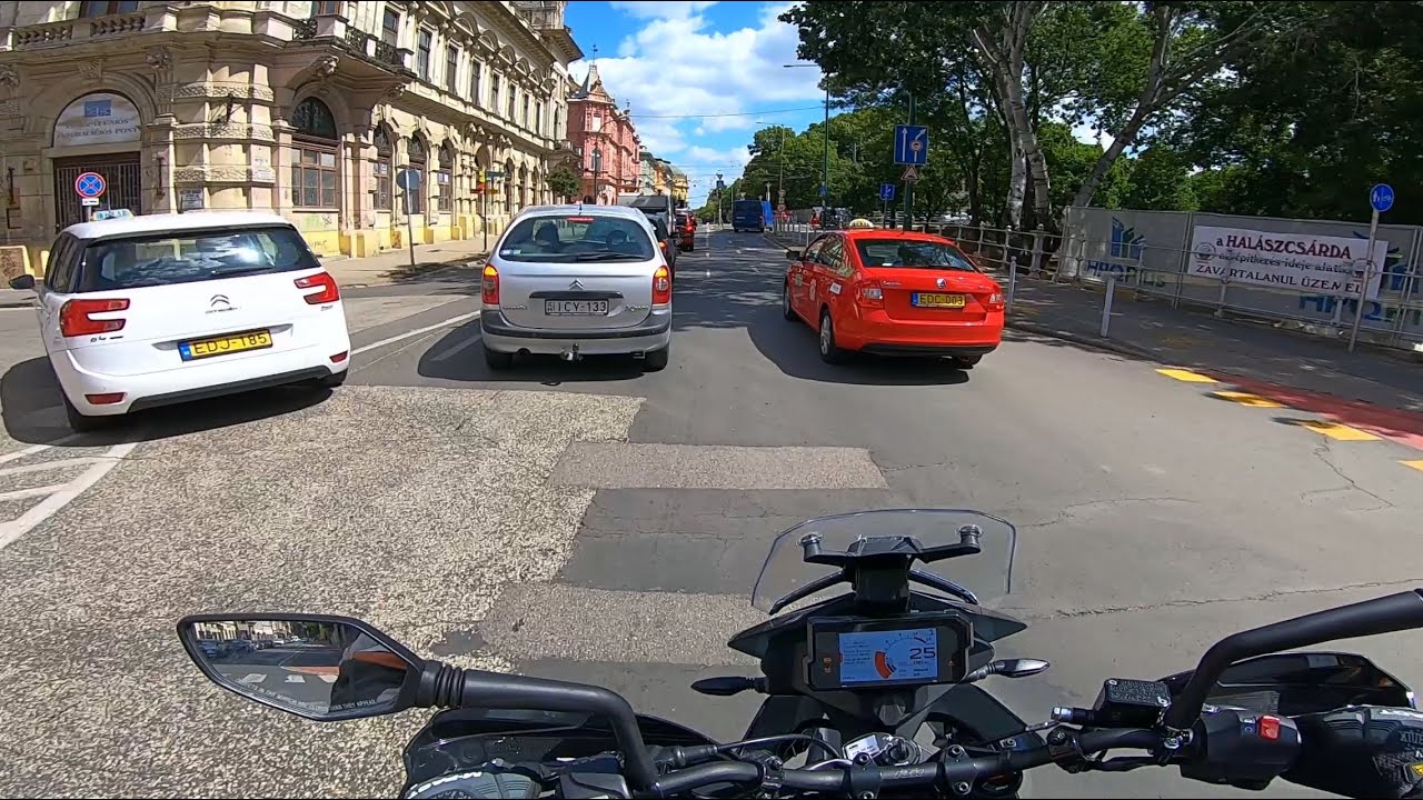 KTM 390 Adventure POV Urban Ride