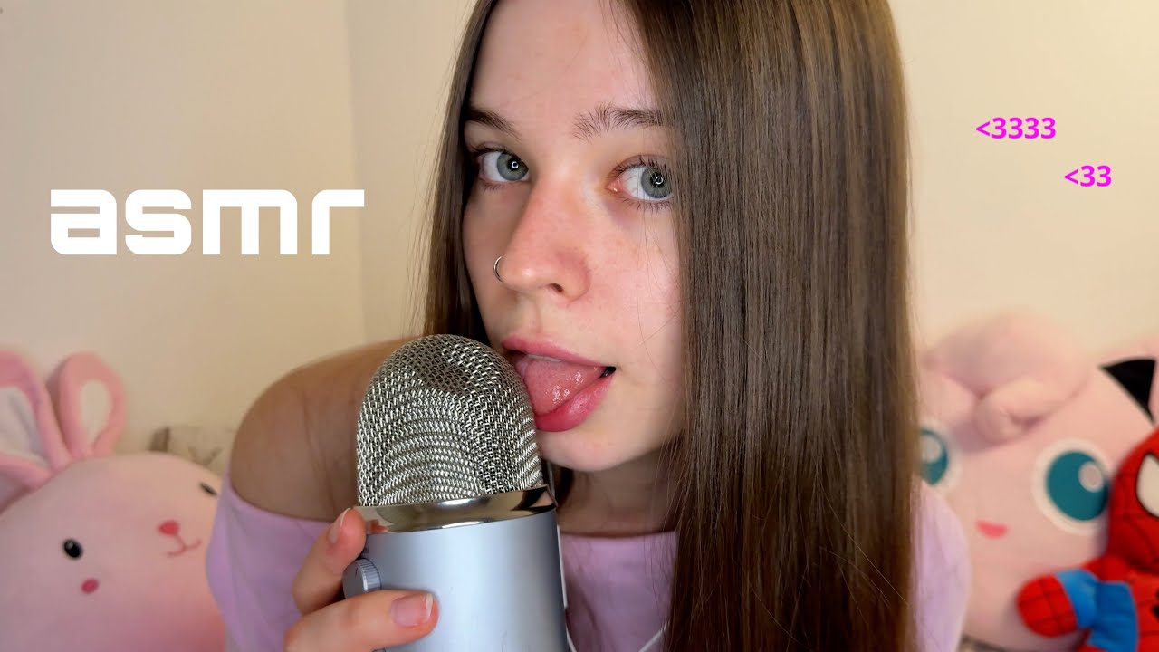 АСМР нежные звуки рта и липкий шёпот для твоего сна⊹˚. ♡