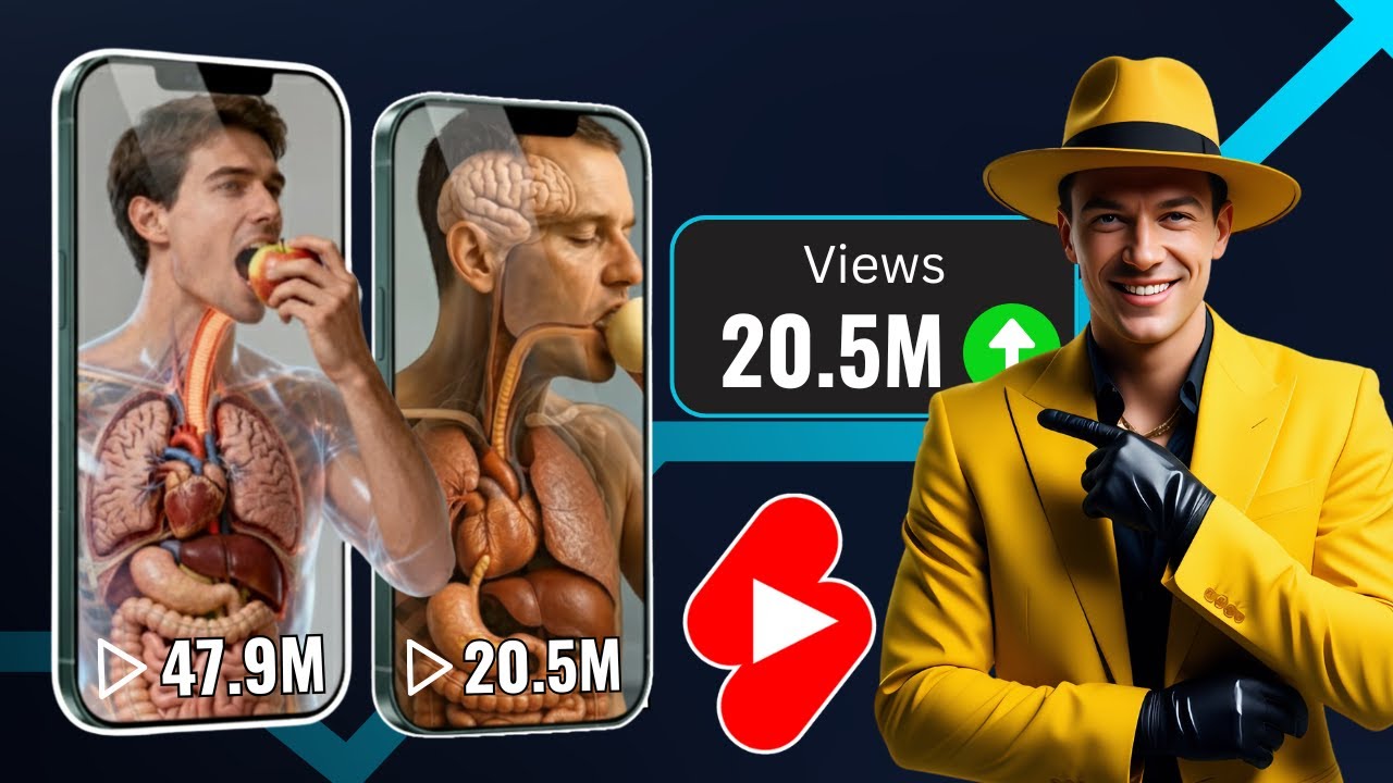 Как я создаю эти ВИРУСНЫЕ короткие видео для TikTok и YouTube, используя ТОЛЬКО ИИ!