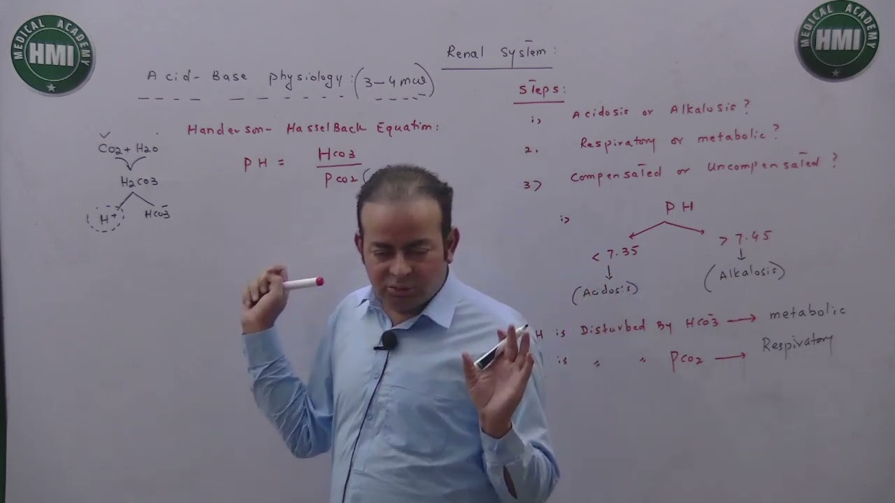 9 Renal System - Physio - Acid Base Balance.