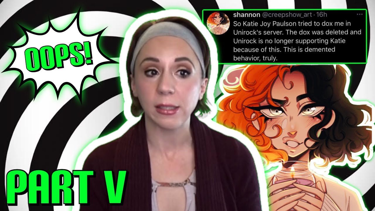 Without A Crystal Ball Is OUT OF CONTROL!  || PART V Katie LEAKS Private Info of CREEPSHOW ART