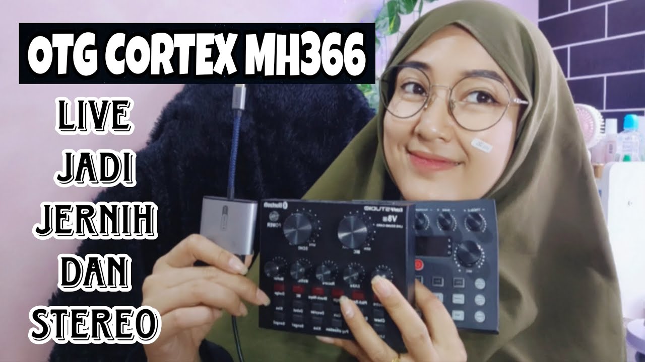 OTG UNTUK LIVE STEREO||CARA PEMASANGAN OTG CORTEX MH366 DI SOUNCARD