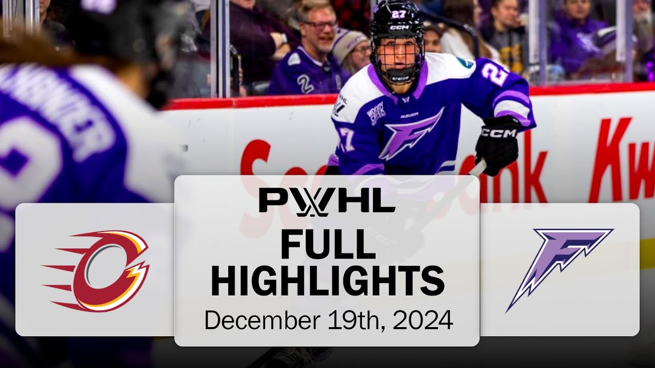 PWHL Highlights | Ottawa Charge vs. Minnesota Frost - December 19, 2024