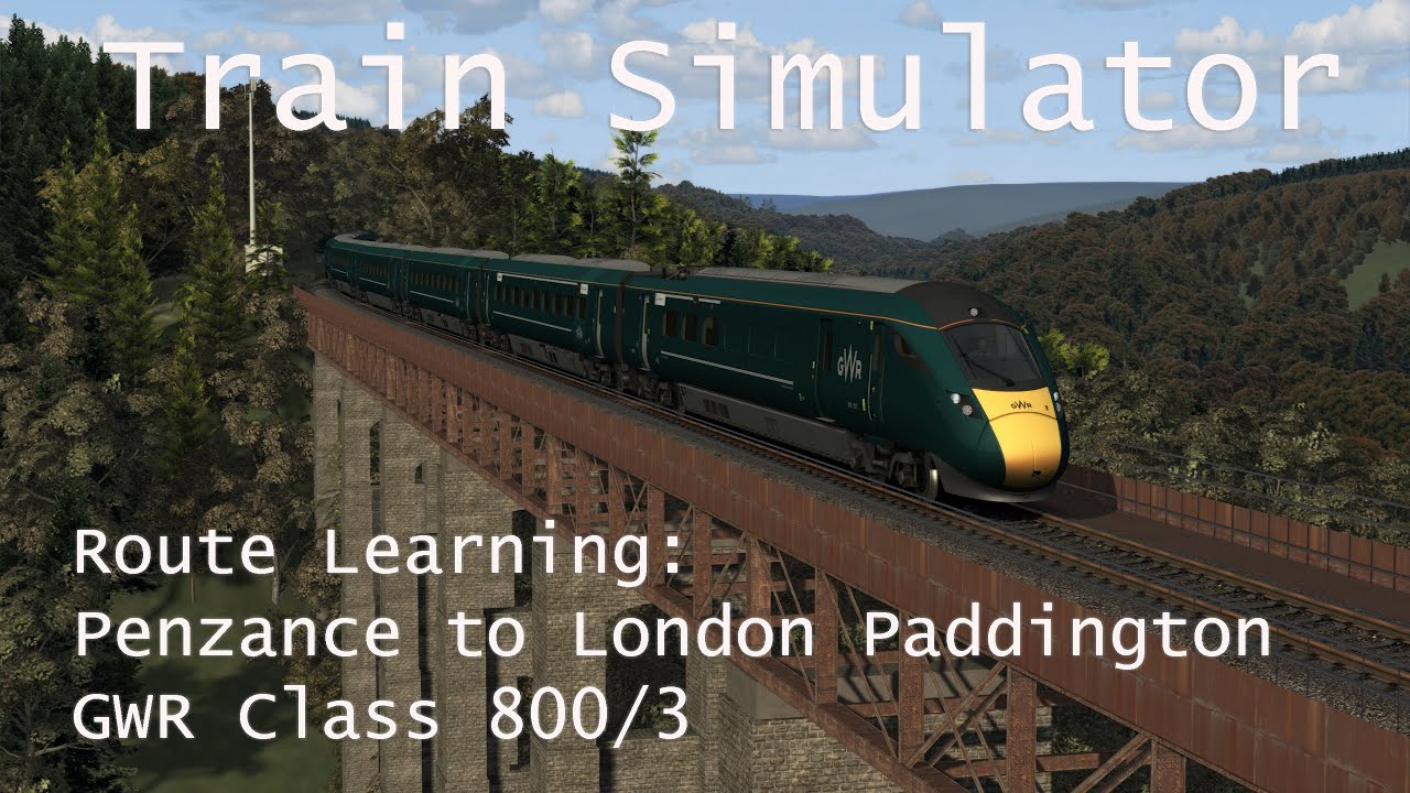 Train Simulator - Route Learning: Penzance to London Paddington (GWR Class 800/3)