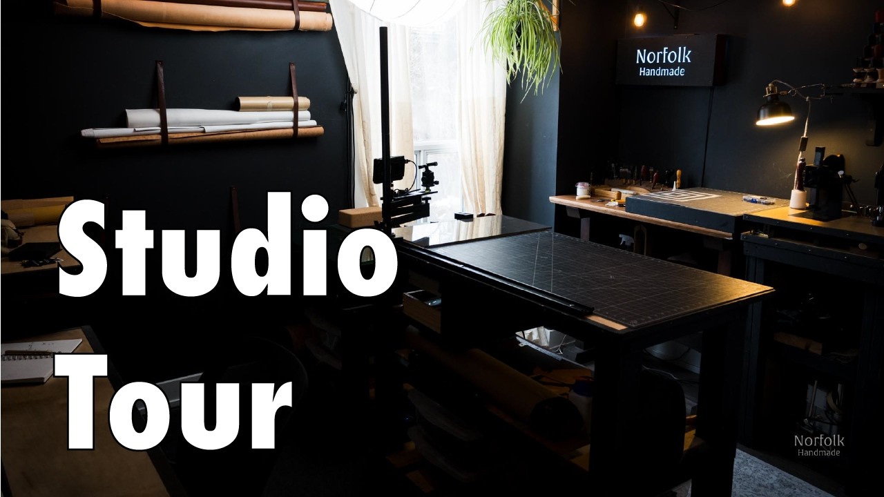 200 SQFT Leather Studio TOUR | Full Walkthrough