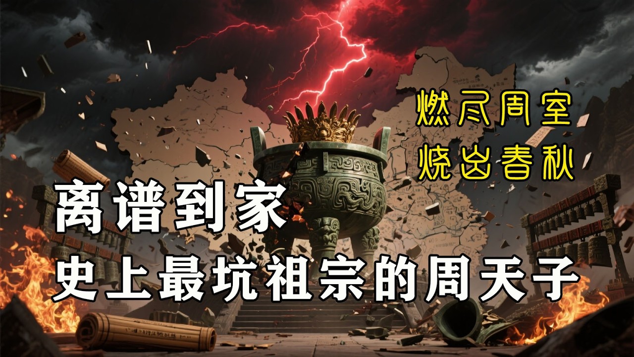 离谱到家！春秋战国五百年乱世起源，竟是周天子自己作出来的王室丑闻|历史|周幽王|周平王|春秋战国|平王东迁|秦国|战国|乱世|郑国|犬戎