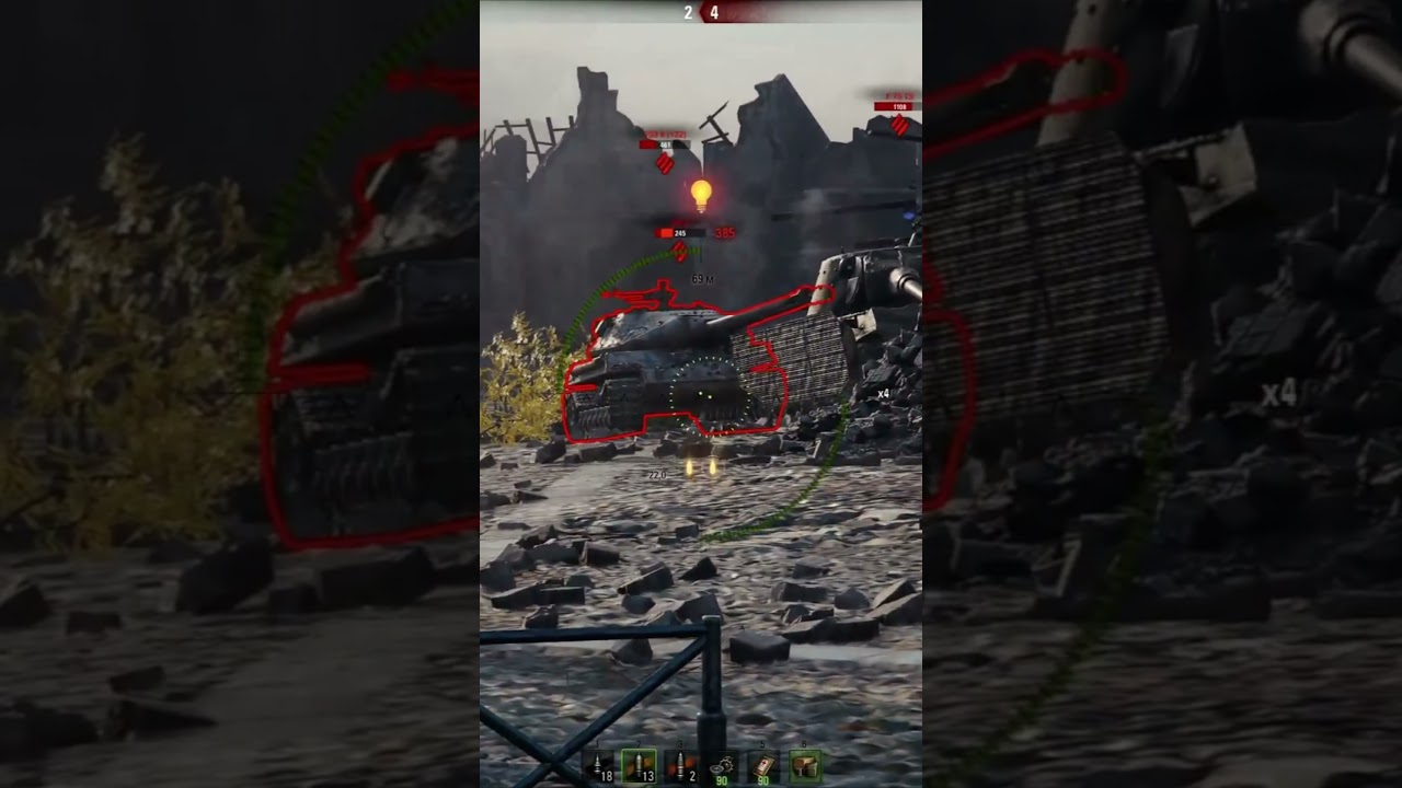 Объект 703 Вариант II  -  Быстрый обзор Премтанка #миртанков #wot #worldoftanks #krosh