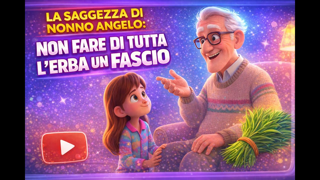 La saggezza di Nonno Angelo: Non fare di tutta l' erba un fascio