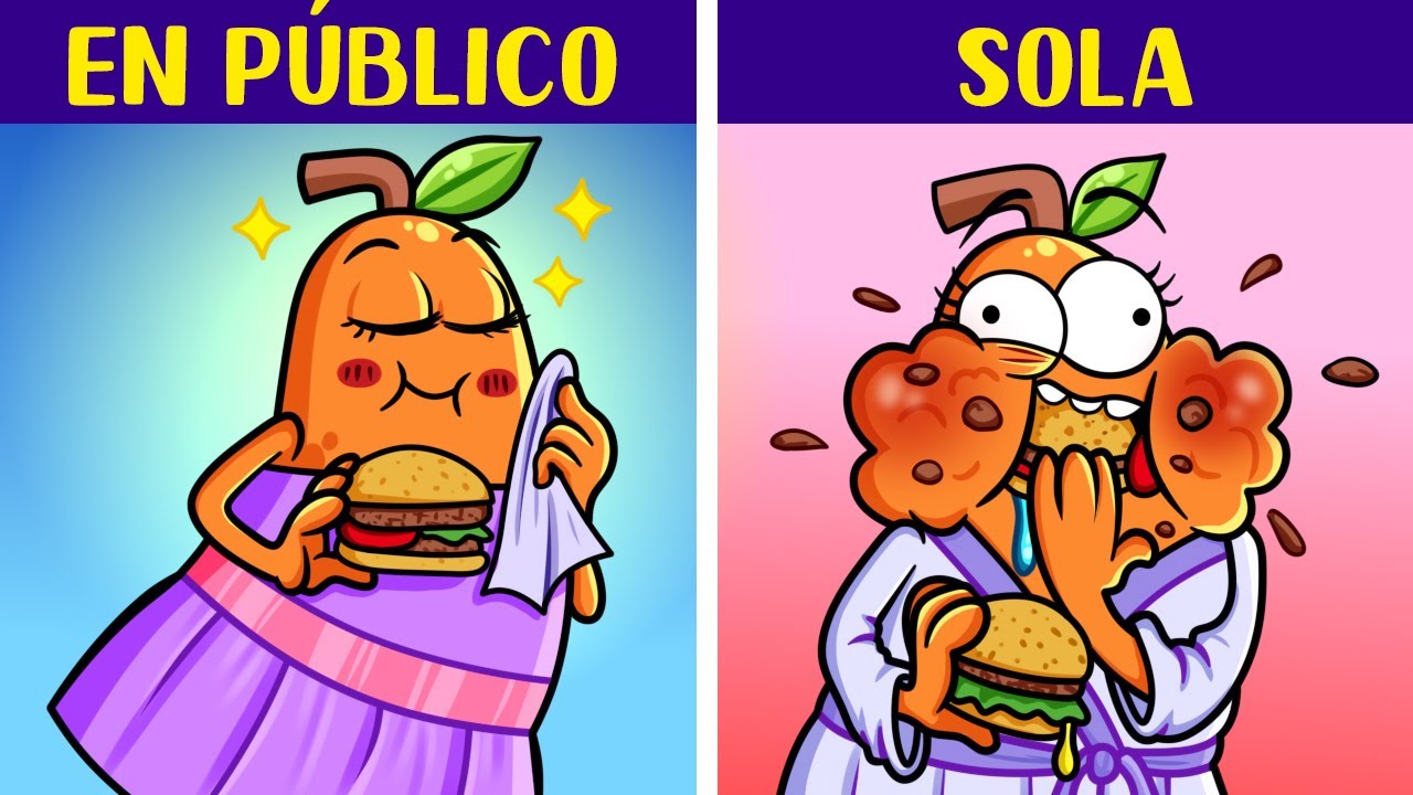 Chicas en público vs. a solas | Situaciones y fracasos divertidos por La Pareja Pera