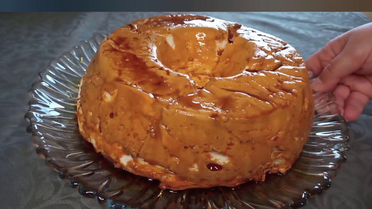 Molotof - Pudim de Claras com Leite Condensado / Molotof - Portuguese Egg Whites Pudding