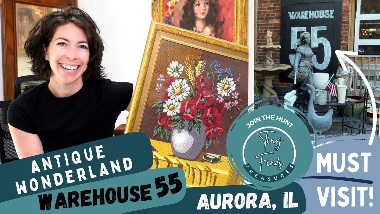 Chicago Burbs MUST STOP Antique Shop! Warehouse 55!