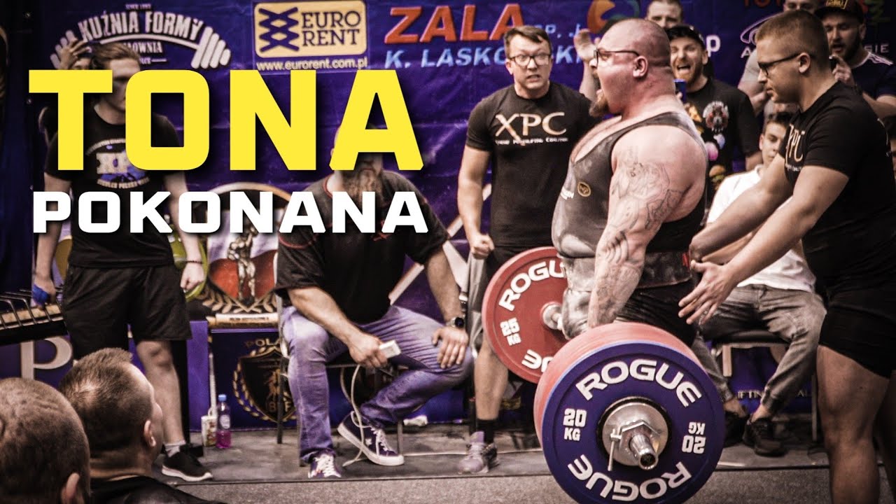 REKORDOWY WYCZYN POLAKA - PODNIÓSŁ 1000 KG