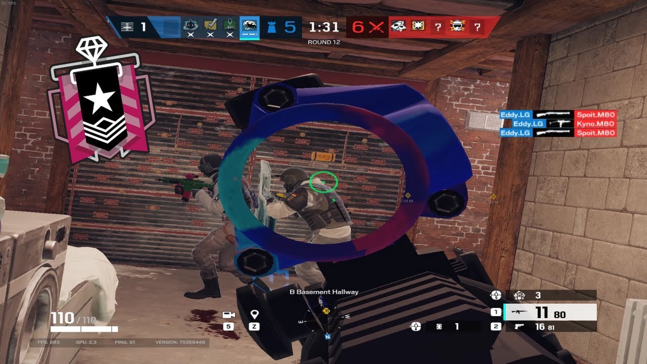 Number 1 Champion Making Ranked Look Like Casual - Rainbow Six Siege