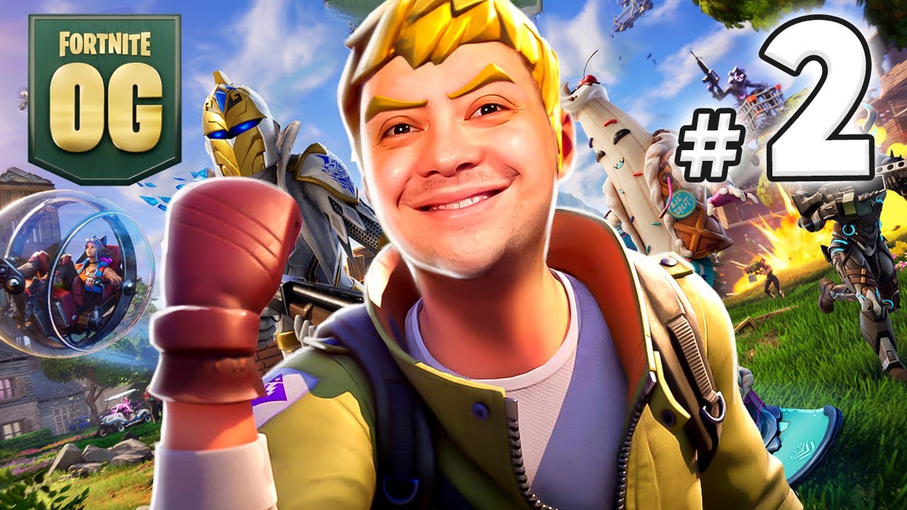 alanzoka jogando Fortnite OG com o Patriota - #02
