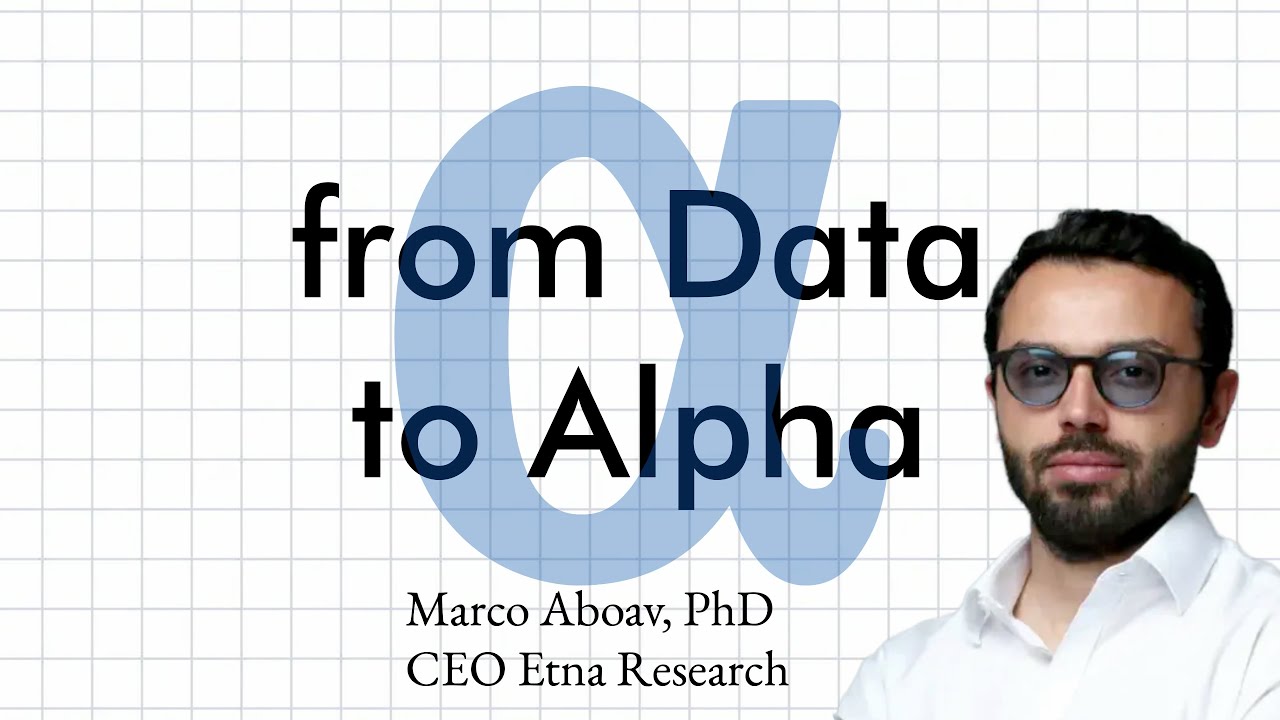 Quant Trading: How Hedge Funds Use Data | Marco Aboav, Etna Research