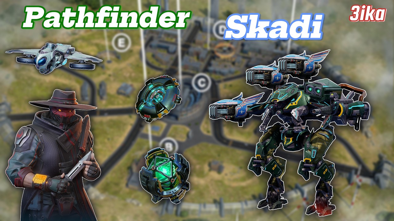 Pathfinder - Skadi w/ Freezo | The Best Support | War Robots FTP