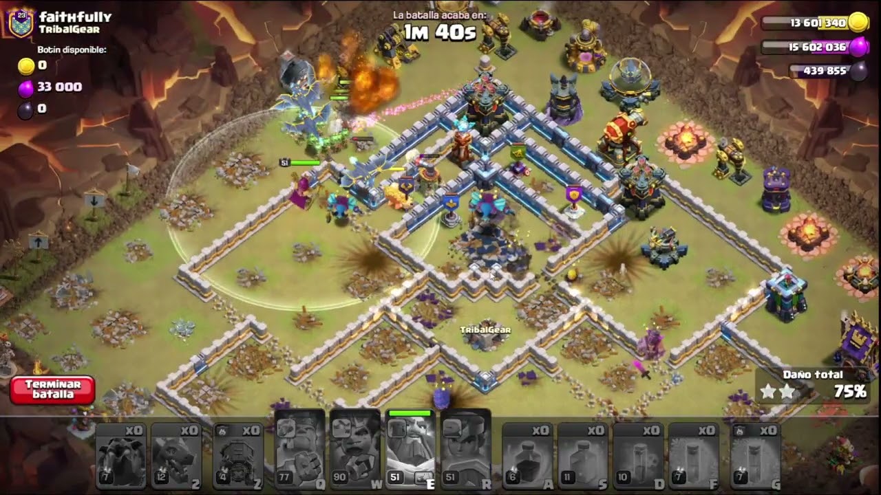 Segundo dia de liga #clashofclans