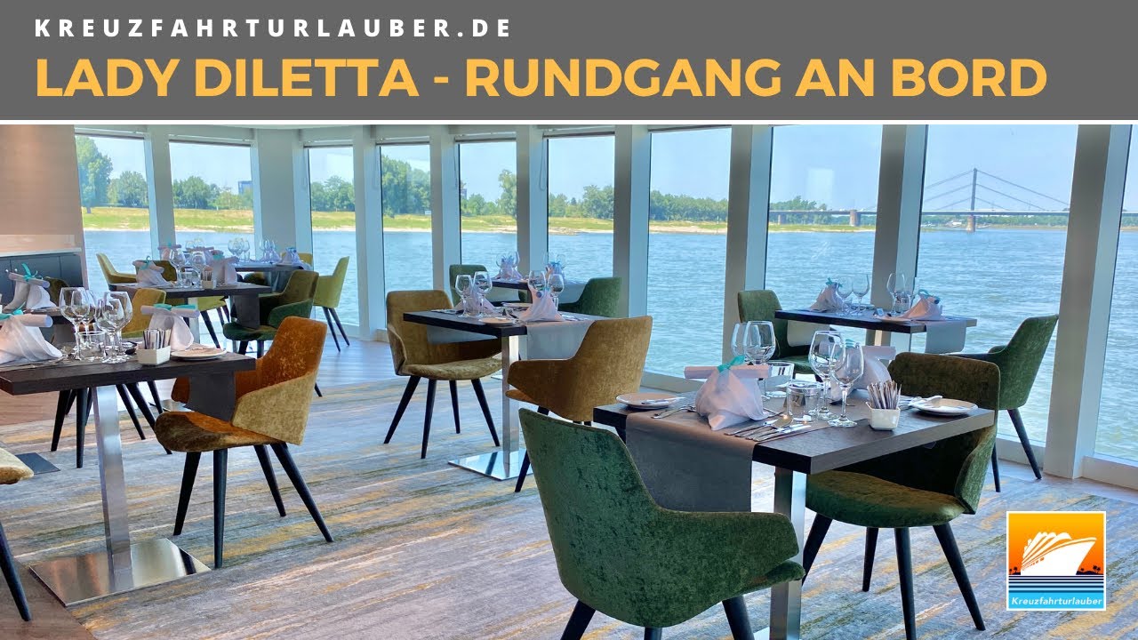 Lady Diletta - Rundgang &uuml;ber den Neubau von PLANTOURS Kreuzfahrten