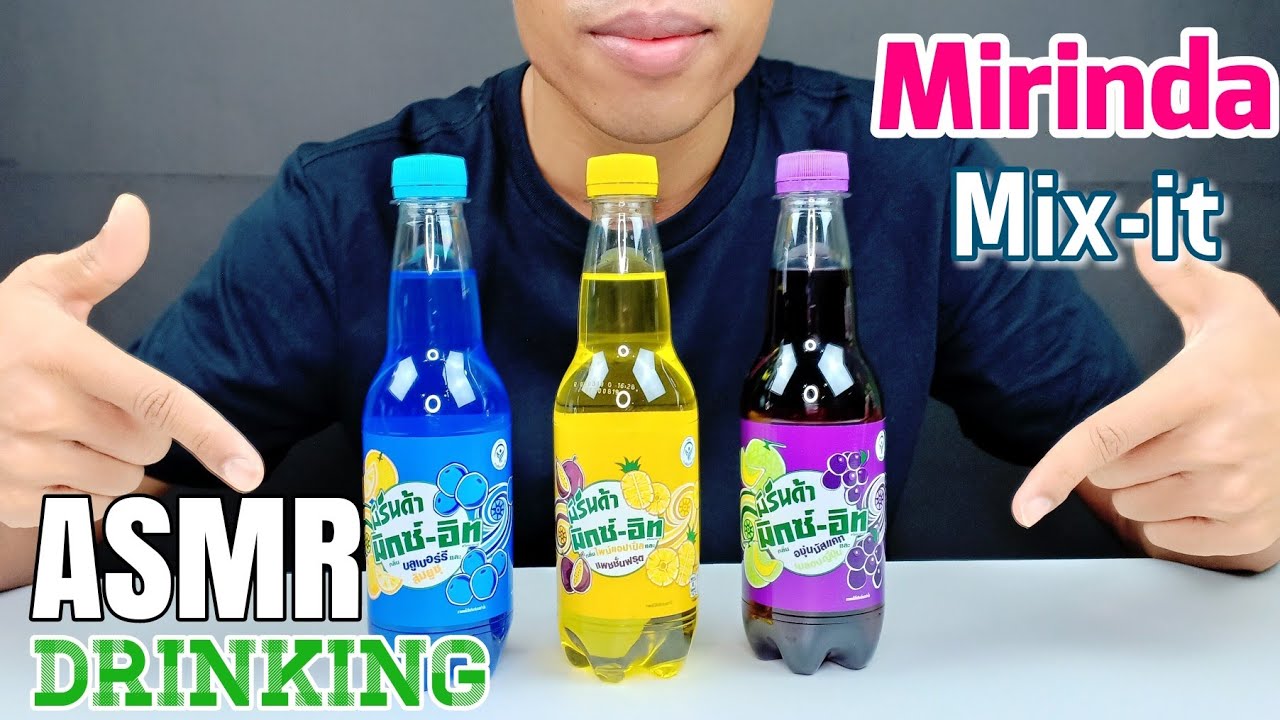 ASMR Drinking Soda Mirinda Mix it New Flavor I EP.34 I BoonTube