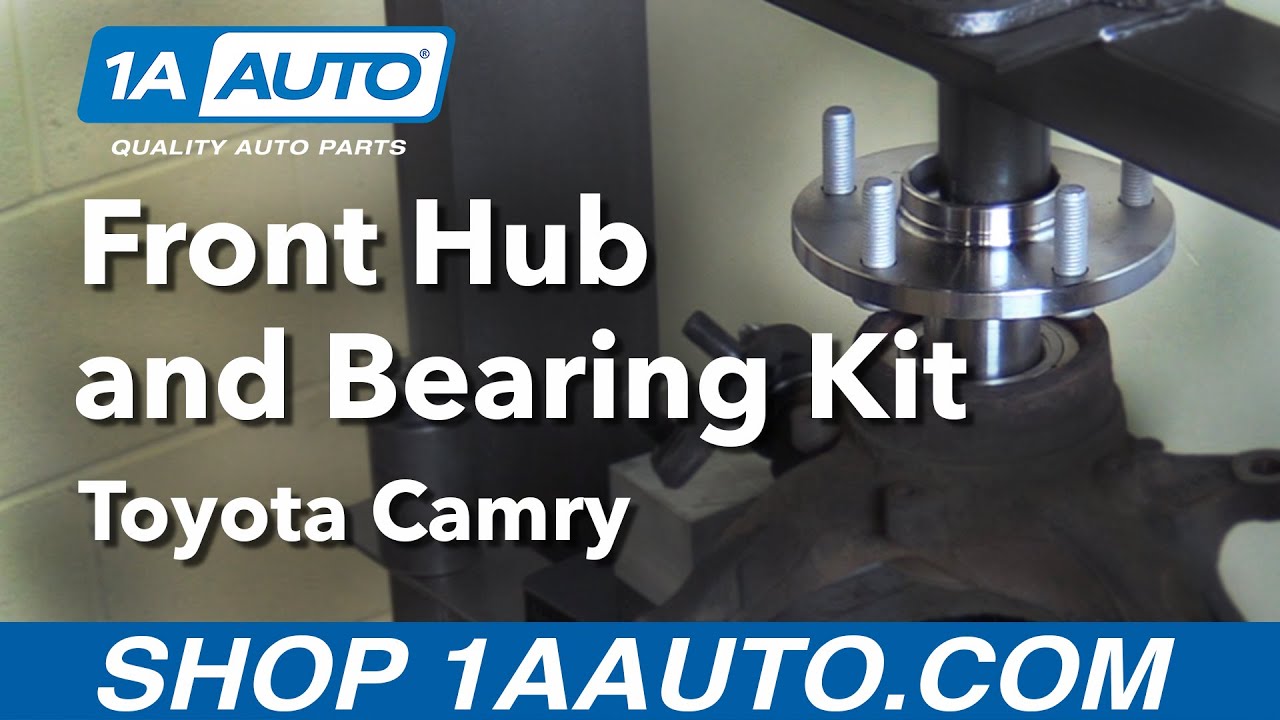 How to Replace Front Hub and Bearing Kit 92-01 Toyota Camry