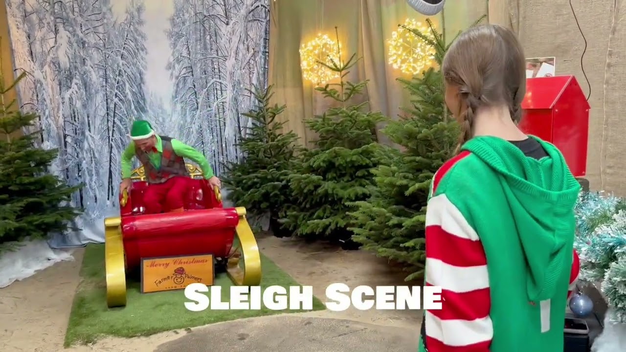 Sneak Peek of the Christmas Barn at Farmer Palmer's Farm Park 2023