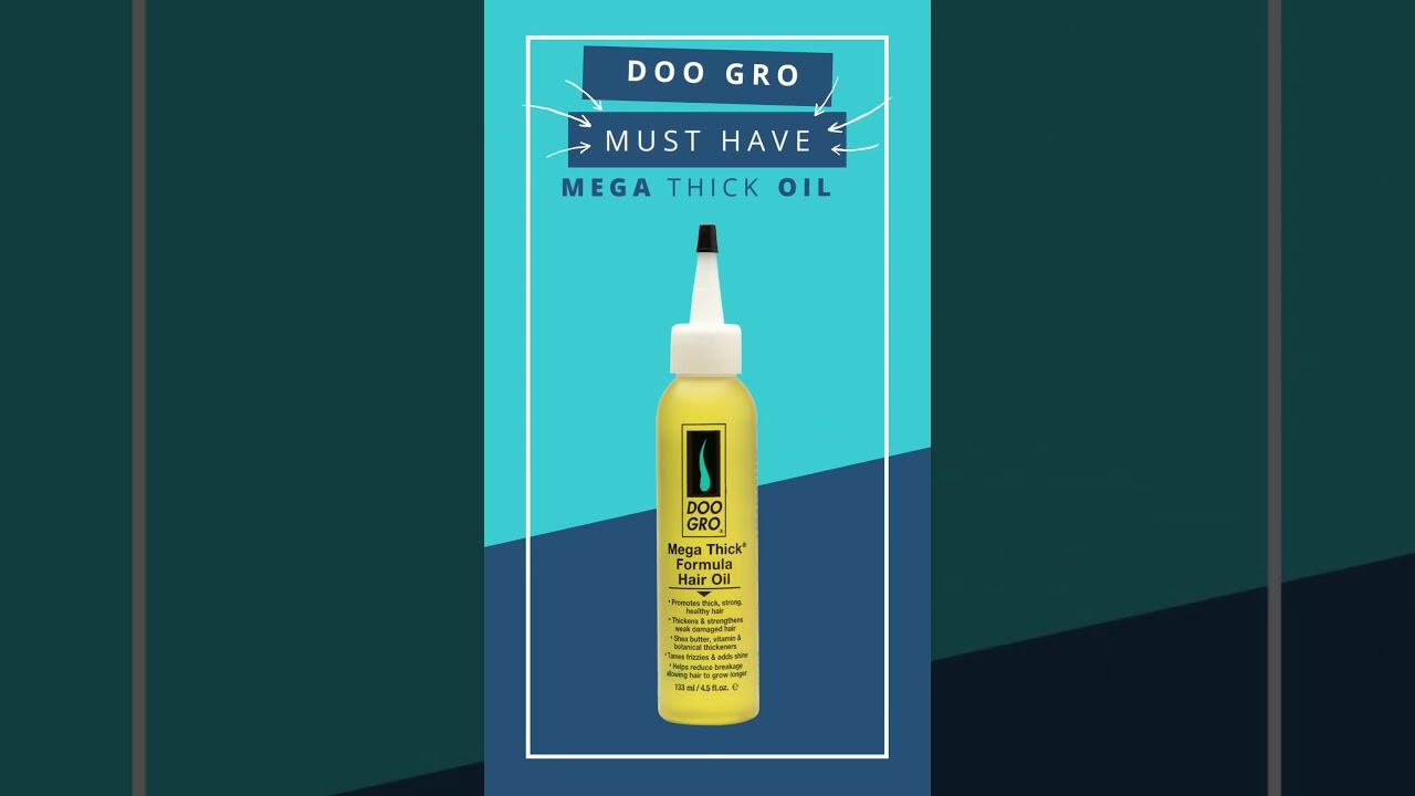 Doo Gro Mega Thick Hair Oil works wonders! 🤩 Try it for yourself 🛍️