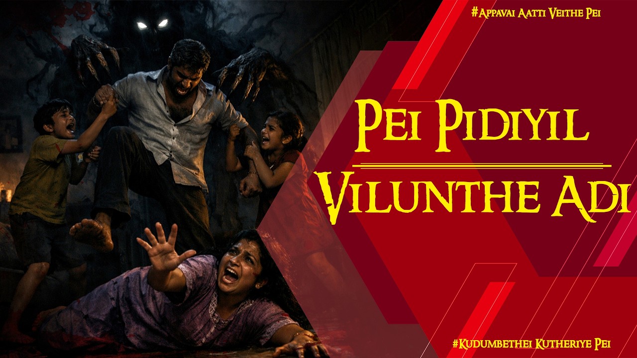 Pei Pidiyil Vilunthe Adi || Kudumbethei Kutheriye Pei || Poraamei || Tamil Pei Kathai No.158