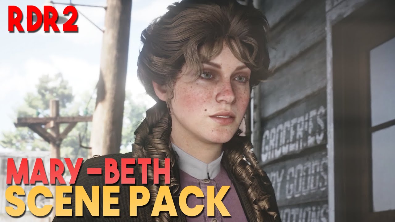 Mary-Beth Scene Pack || RDR2 || 1080p, 60FPS