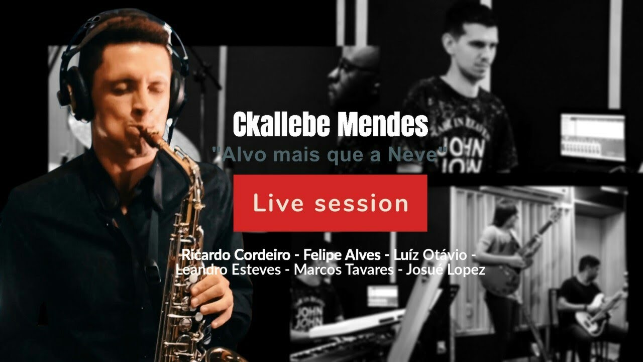 Ckallebe Mendes - Alvo mais que a neve (Sem saber - LIVE SESSION)