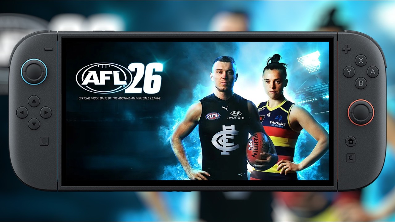 Игровой процесс AFL 26 на Nintendo Switch 2