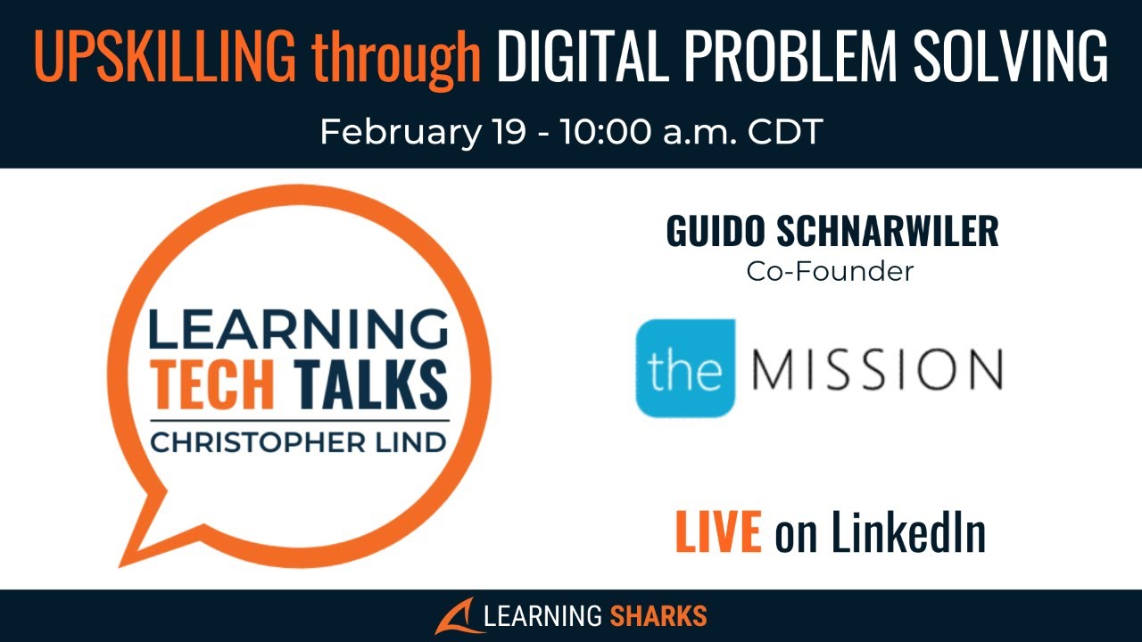 Upskilling through Digital Problem Solving with #theMission
