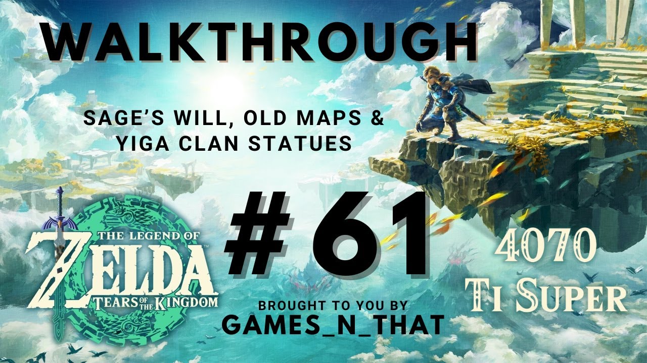 Zelda - Tears of the Kingdom Walkthrough #61 (4K Gameplay)