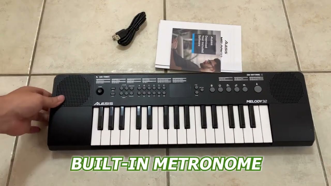 Alesis Melody 32 &ndash; Electric Keyboard Digital Piano with 32 Keys, Speakers Review
