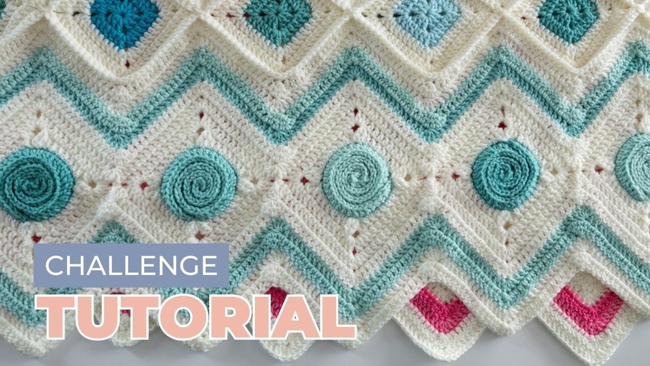 Crochet Challenge for Warm Up America 2024 - TUTORIAL