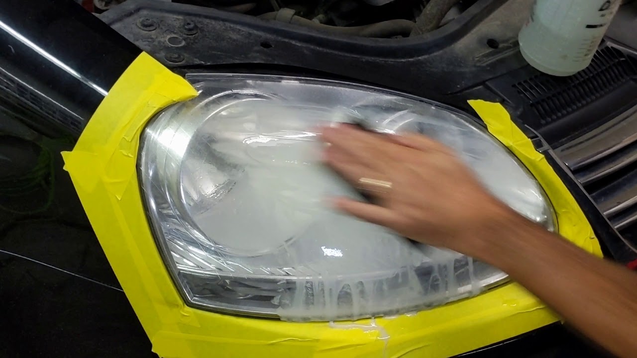 Headlight Restoration - Speidell Body Works - Todd S.