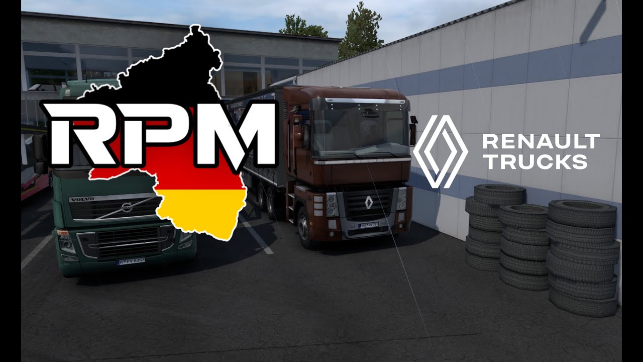 ETS2 RPM - Rheinland & Pfalz 1:1 Map 😍Altkunststoff