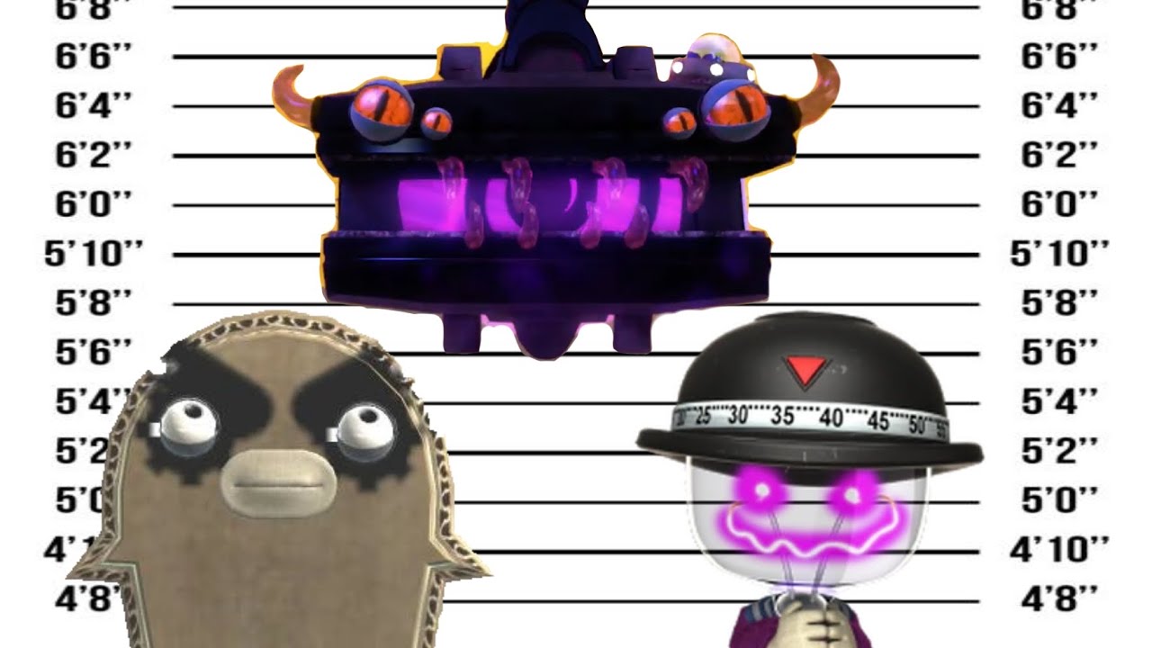 If all the villains of Little Big Planet were charged for their crimes. 