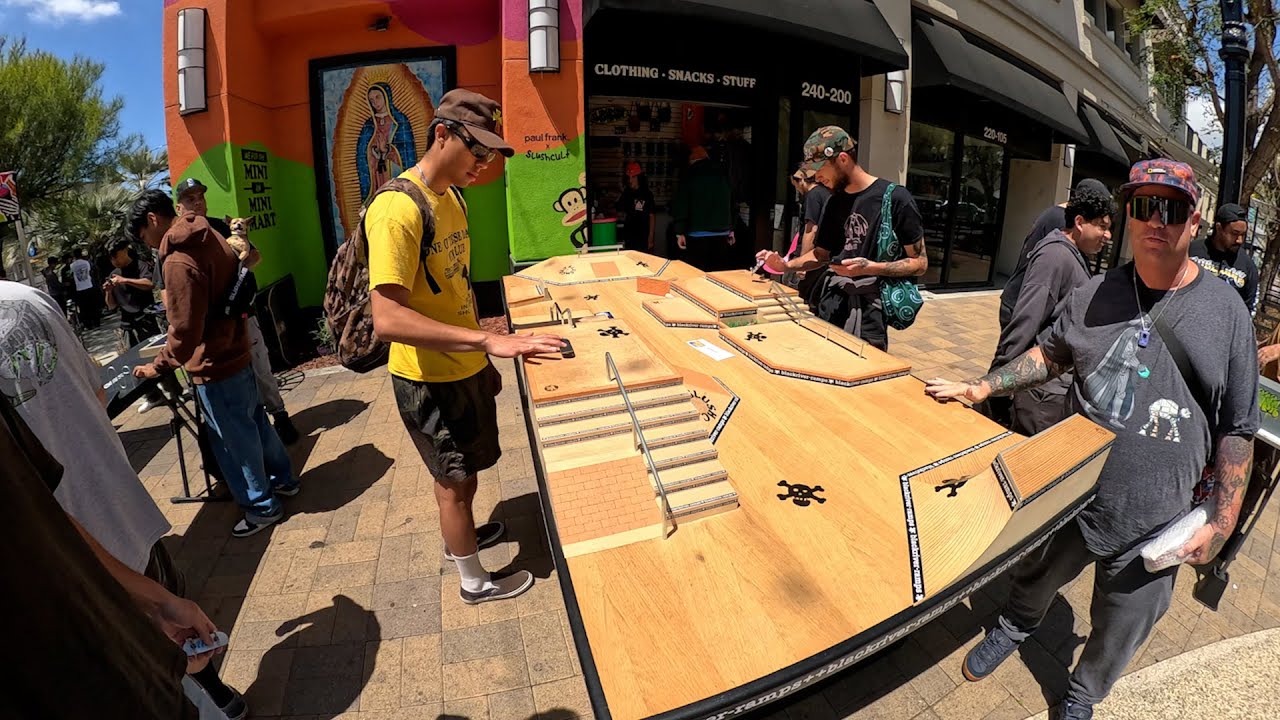 My First Professional Fingerboard Event