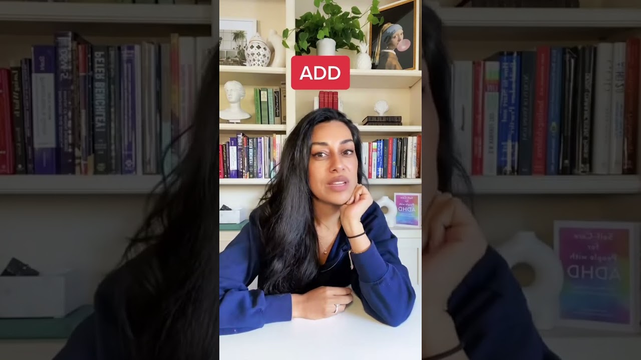 But really, what is the difference between ADD and ADHD?? #shorts #adhd #add