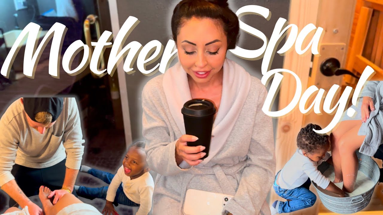 AT HOME SPA DAY | Surprising mom on Mothers Day!