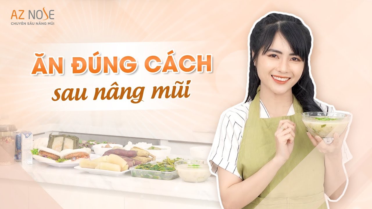 Kiến thức nâng mũi|Ăn uống đúng cách sau khi phẫu thuật nâng mũi