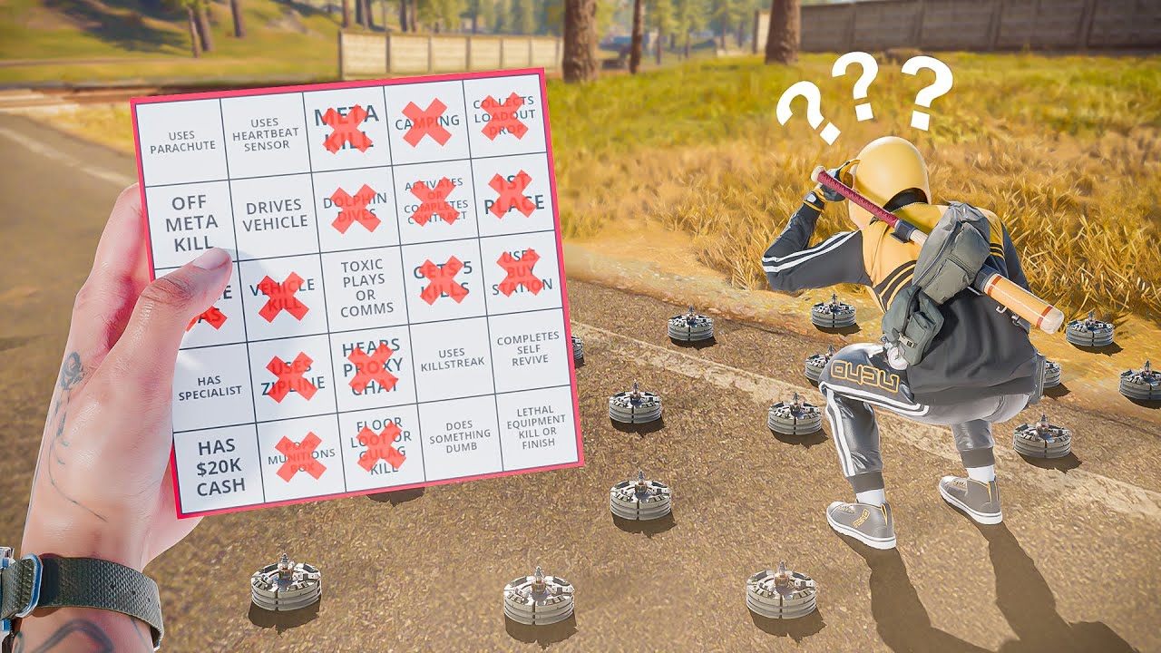 These Players Are OBLIVIOUS In WARZONE BINGO