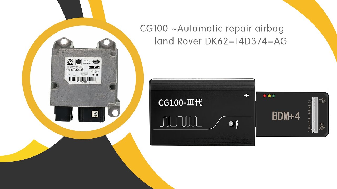 CG100 ~Automatic repair airbag land rover DK62 14D374 AG