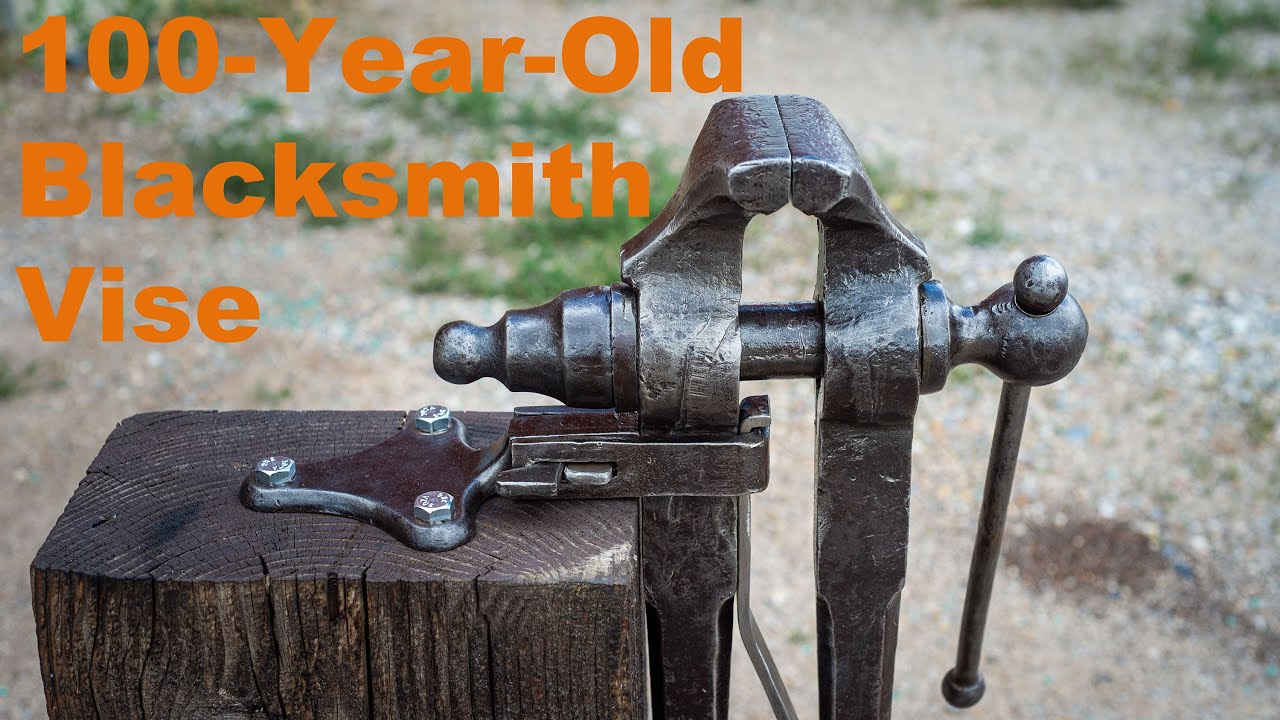 Restoring a 100-Year-Old Blacksmith Leg vise